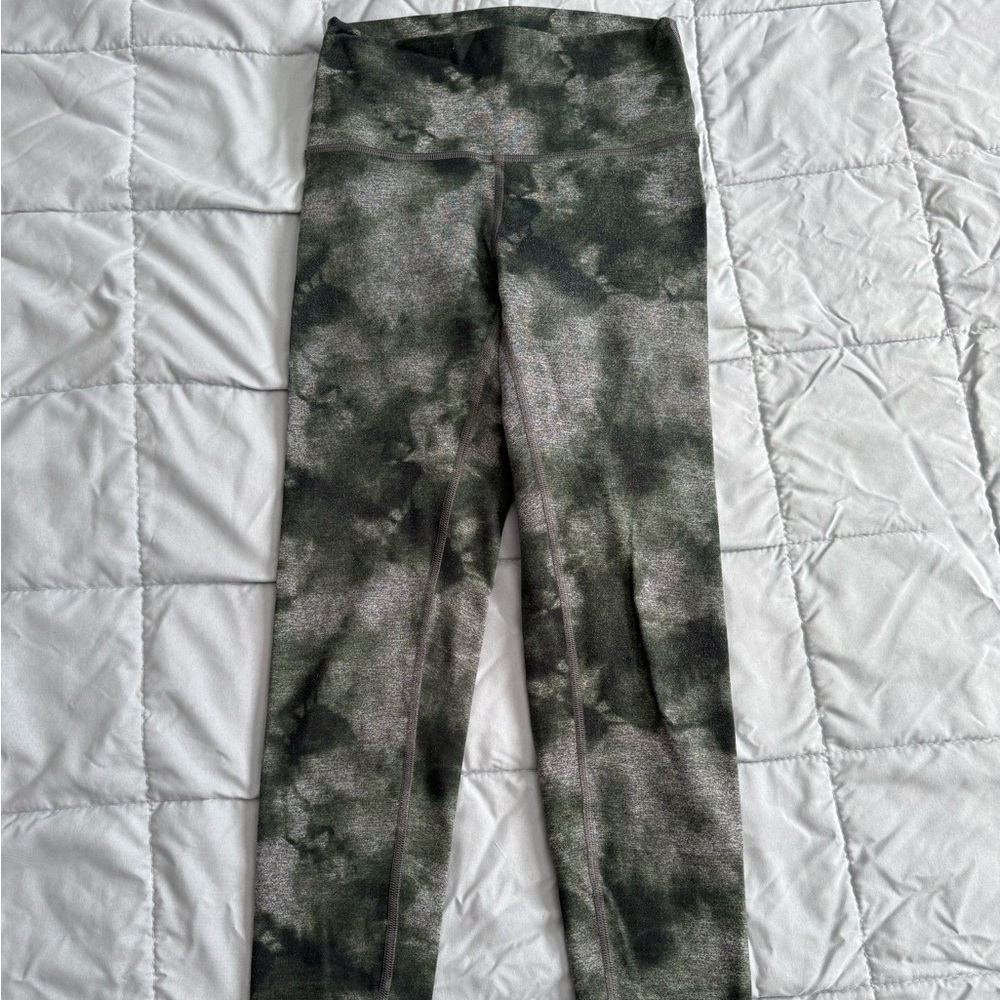 Fleo Gray/Green Camo 7/8 El Toro Leggings